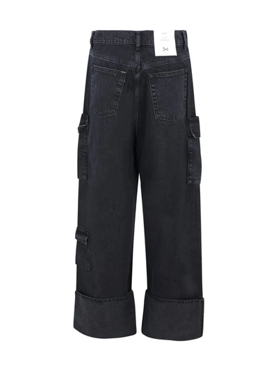 Shop 3x1 Pants In Black Atlantic