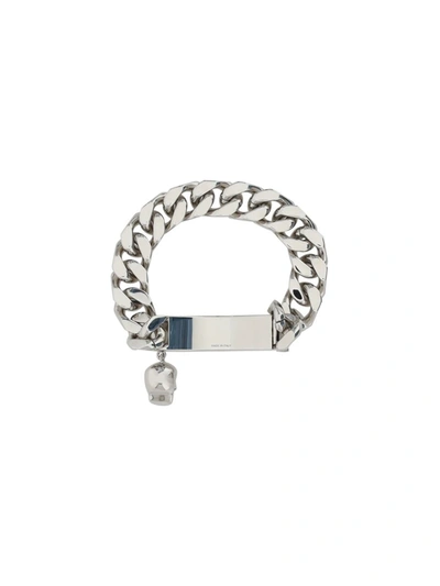 Shop Alexander Mcqueen Bracelets In Mcq0911sil.v.b. Antil