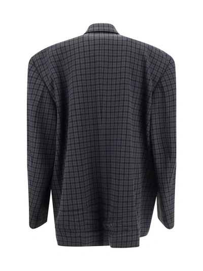 Balenciaga Blazer Jacket In Grey