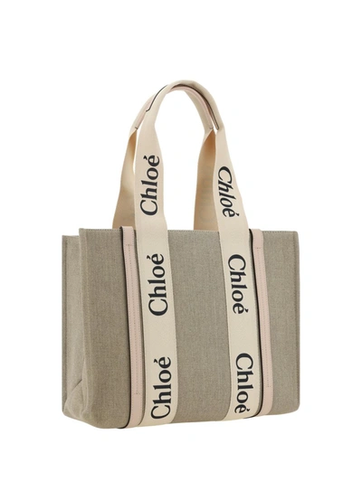 Shop Chloé Handbags In Cement Pink