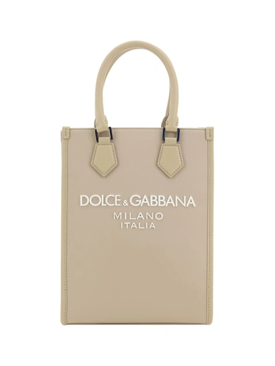 Shop Dolce & Gabbana Handbags In Deserto/beige