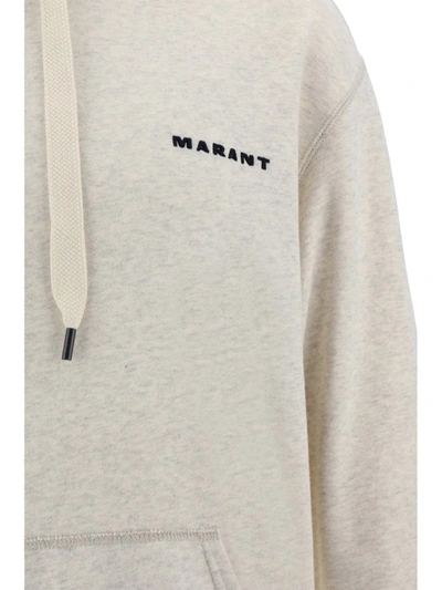 Shop Isabel Marant Sweatshirts In Ecru