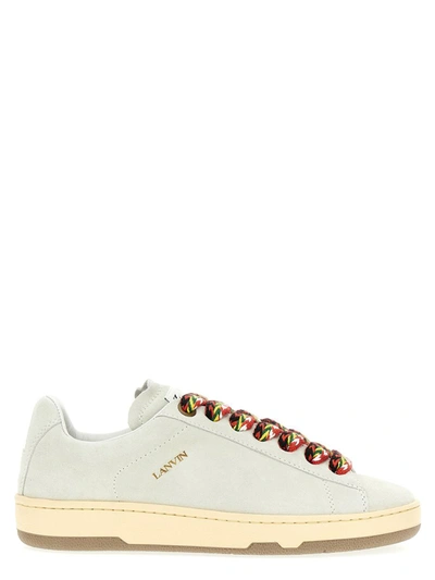 Shop Lanvin 'lite Curb' Sneakers In White