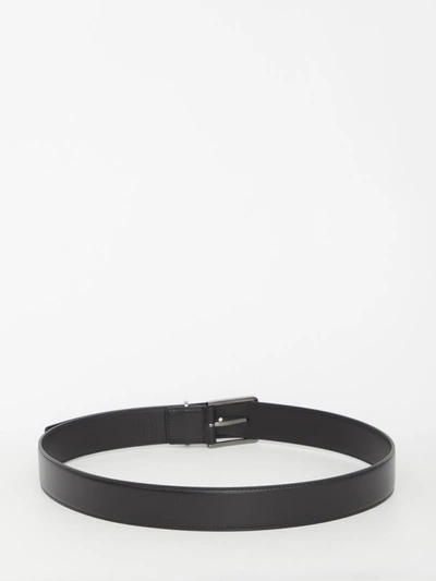 Shop Valentino Mini Vlogo Signature Belt In Black