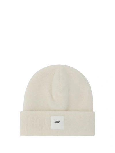 Shop Oamc Hats E Hairbands In Natural White