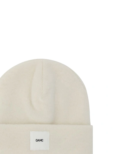 Shop Oamc Hats E Hairbands In Natural White