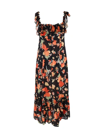 Shop Rixo London Rixo Dresses In Havana Floral Black