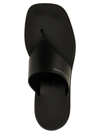 Shop Stella Mccartney 'sneak-elyse' Sandals In Black