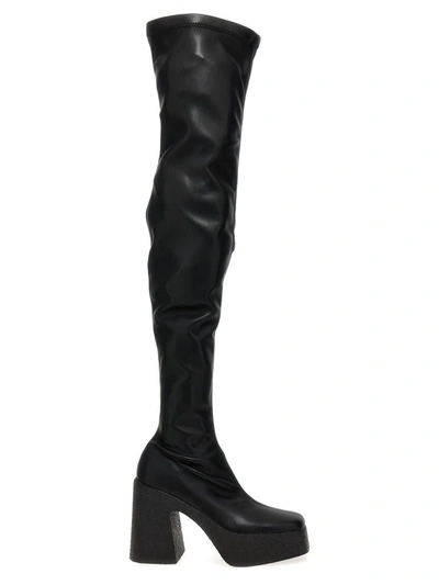 Shop Stella Mccartney Skyla Boots In Black