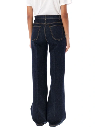 Shop Tory Burch Flared Jeans In Blue