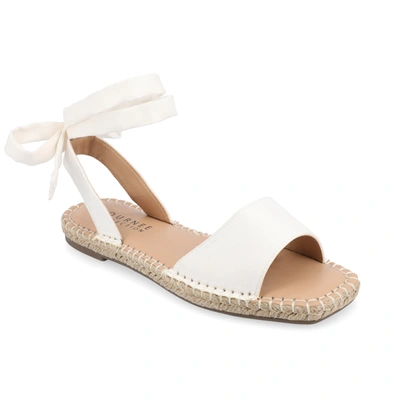Journee Collection Collection Women's Tru Comfort Foam Emelie Wide Width Sandal In White