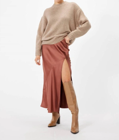 Shop Sophie Rue Women's Manhattan Skirt In Rust Brown In Multi