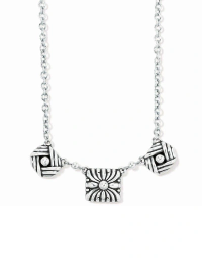 Shop Brighton Sonora Motif Necklace In Silver