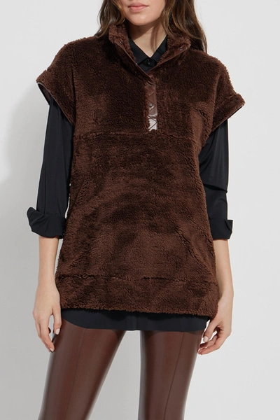 Shop Lyssé Women's Nola Sleeveless Sweatshirt In Brown