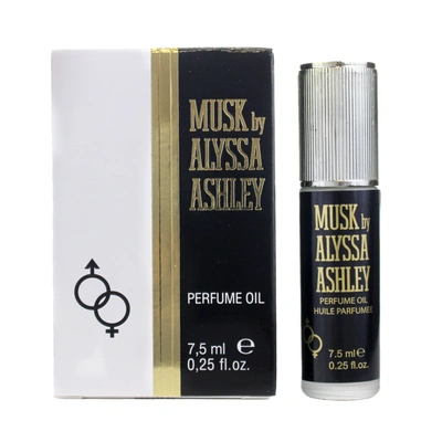Shop Alyssa Ashley Musk Perfume Oil For Women 0.25 oz / 7.5 ml (mini)