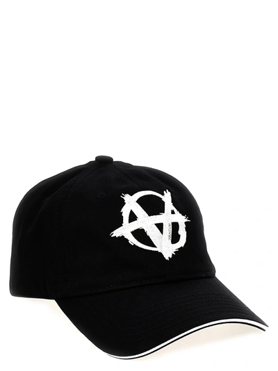 Shop Vetements Anarchy Hats Black