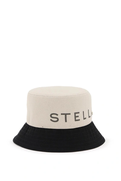 Shop Stella Mccartney Bucket Hat With Logo Lettering