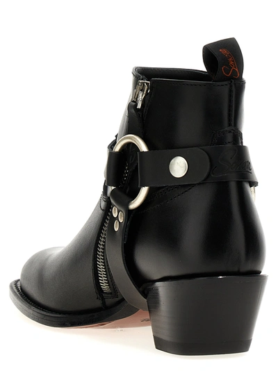 Shop Sonora Dulce Belt Boots, Ankle Boots Black