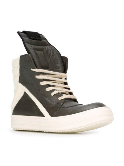 Shop Rick Owens 'geobasket' Hi-top Sneakers