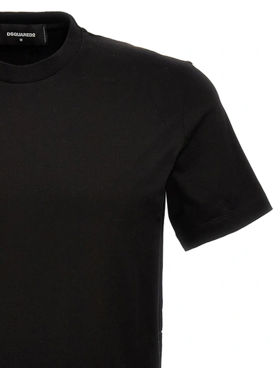 Shop Dsquared2 Icon Splash T-shirt Black