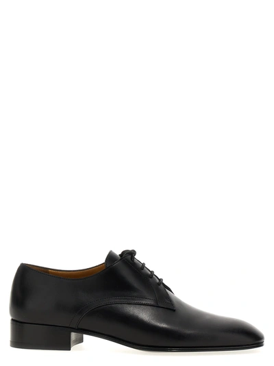 Shop The Row Kay Oxford Lace Up Shoes Black