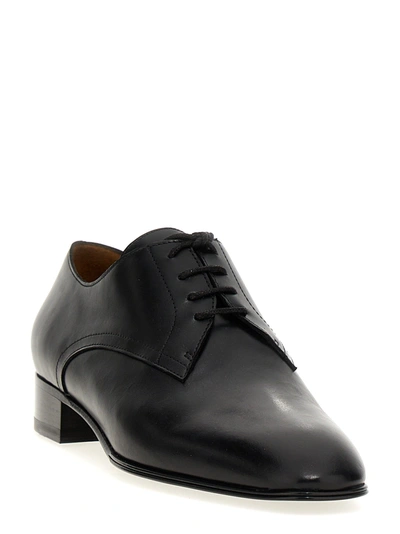 Shop The Row Kay Oxford Lace Up Shoes Black