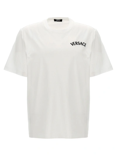 Shop Versace Logo T-shirt White