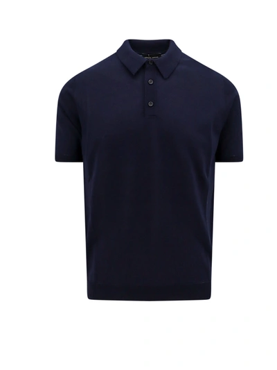 Shop Roberto Collina Cotton Polo Shirt
