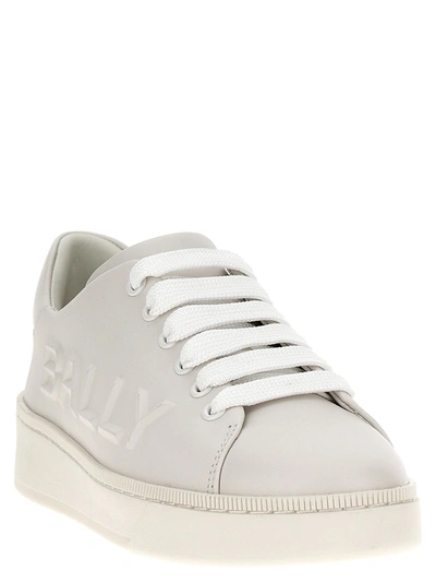 Shop Bally Reka Sneakers White