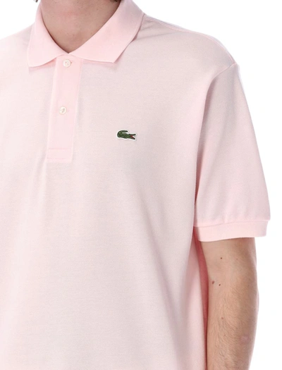 Shop Lacoste Classic Fit Polo Shirt In Pink