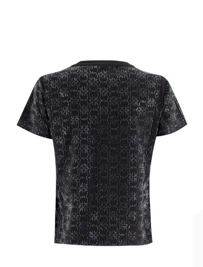 Shop Pinko T-shirts And Polos In Nero Limousine