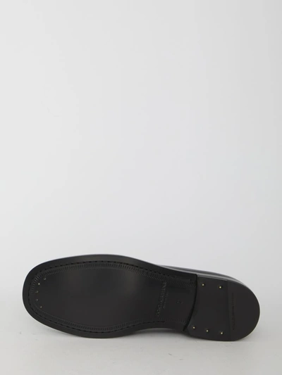Shop Dolce & Gabbana Dg Loafers In Black