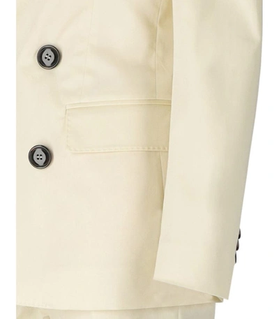 Shop Dsquared2 Boston Cream Suit In White