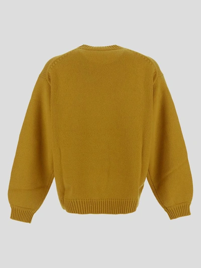 Shop Kenzo Knitwear In Dark Yellow