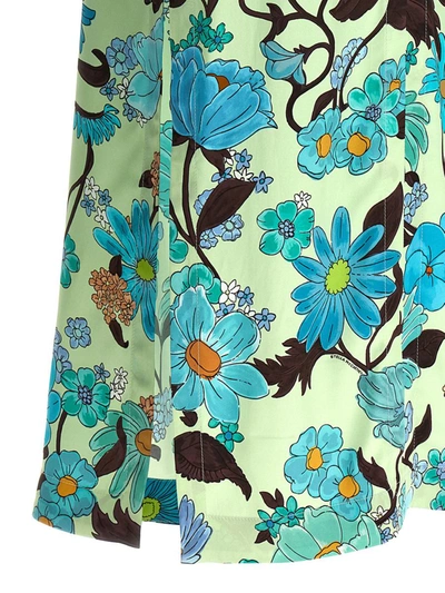Shop Stella Mccartney 'garden Print' Dress In Green