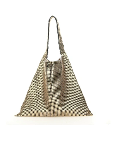 Shop Paco Rabanne Rabanne Totes In Gold