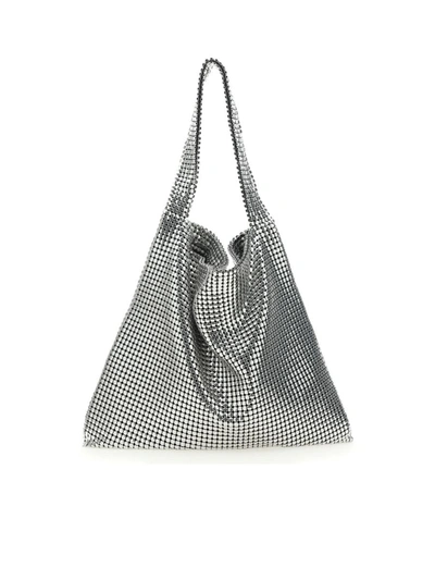 Shop Paco Rabanne Rabanne Totes In Silver