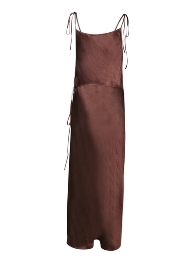 Shop Acne Studios Dresses In Brown