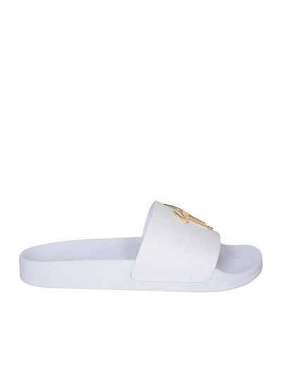 Shop Giuseppe Zanotti Sandals In White