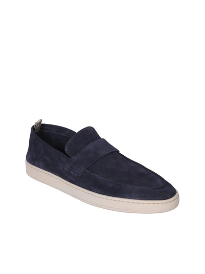 Shop Officine Creative Loafers In Blue