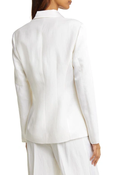 Shop Ted Baker London Astaa Double Breasted Blazer In Cream