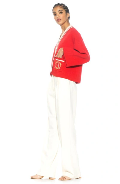 Shop Alexia Admor Gabbi Cardigan In Red