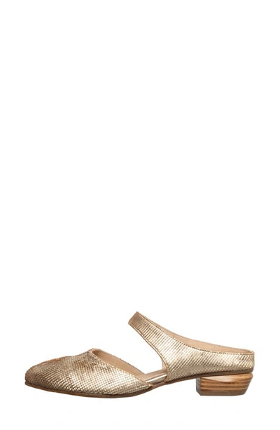 Shop Antelope Leeza Mule In Gold Leather