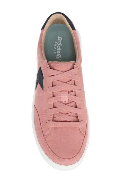 Shop Dr. Scholl's Madison Lace Platform Sneaker In Pink