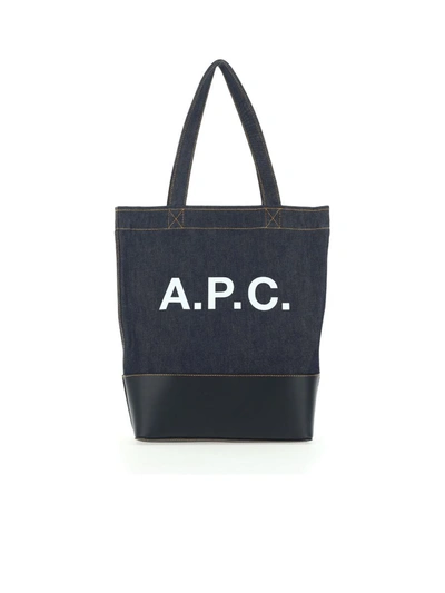 Apc A.p.c. Totes In Iak Dark Navy