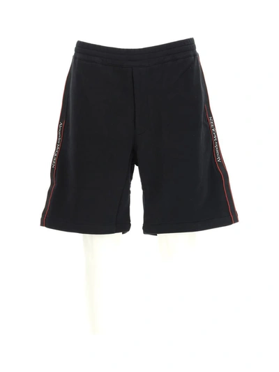 Shop Alexander Mcqueen Shorts In Black/mix