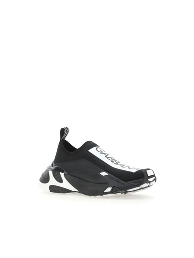 Shop Dolce & Gabbana Sneakers In Nero/bianco