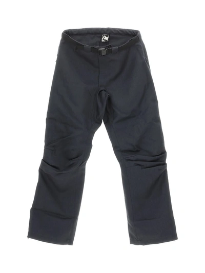 Gr10k Titanus Arc Wool Straight-leg Trousers In Coal Grey