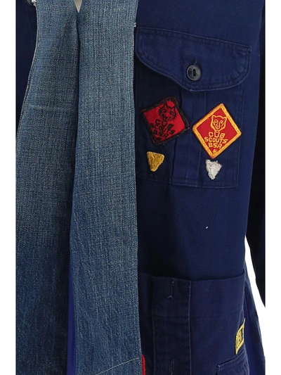 Greg Lauren Jackets In Blue