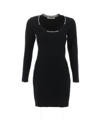 Shop Alexander Wang T T By Alexander Wang Dresses In Black